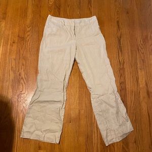 Wide leg 100% linen pants. Michael kors